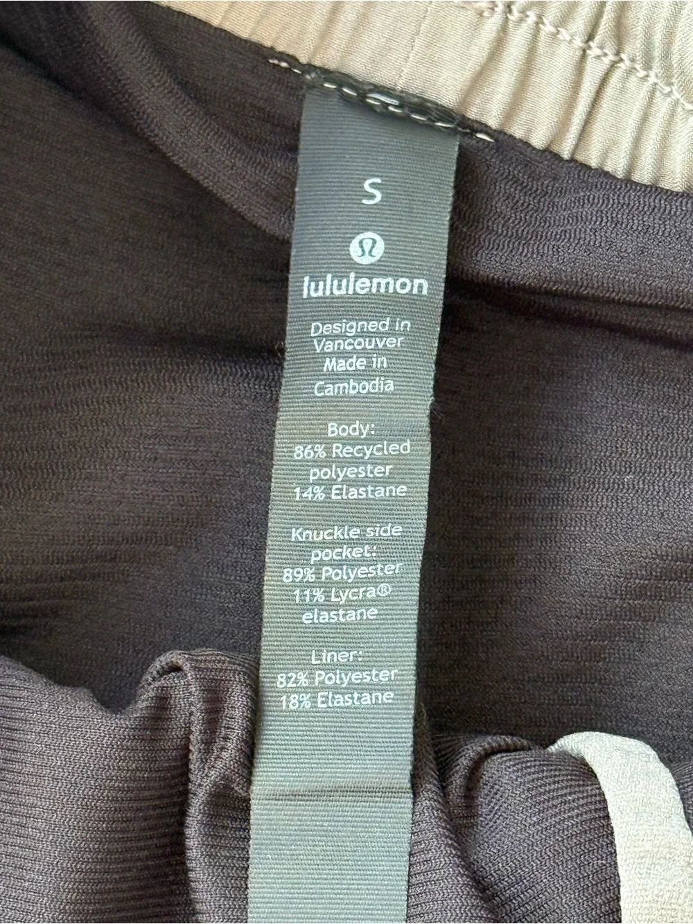 Lululemon Pace Breaker Linerless Short 7” Gray Grey Athletic Shorts S